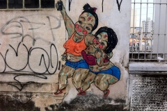 (Grafite) Negahamburguer Sorocaba, 2015.Fonte: Página da artista no Facebook.