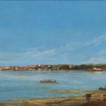 Óleo sobre tela (1863). Righini, Giuseppe Leone, 1820-1884. Panorama de São Luís do Maranhão Fonte: Brasiliana Iconográfica.
