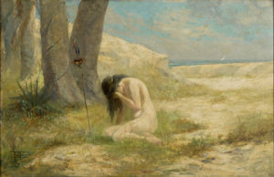 Antônio Parreiras. Iracema (1909) óleo sobre tela. 60.5x93x2 cm. MASP. Foto: João Musa